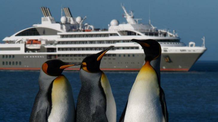 Ponant's Antarctica program includes a new 22-day itinerary between Tierra del Fuego and South Africa. Photo: Melissa Hookway