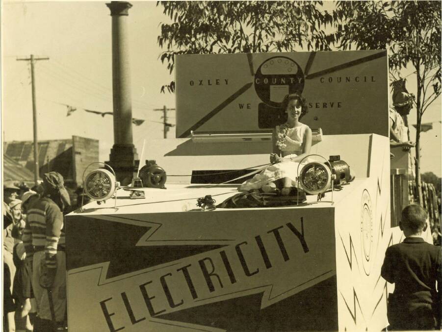 Community support: Carnival of the Pines parade 1960s.