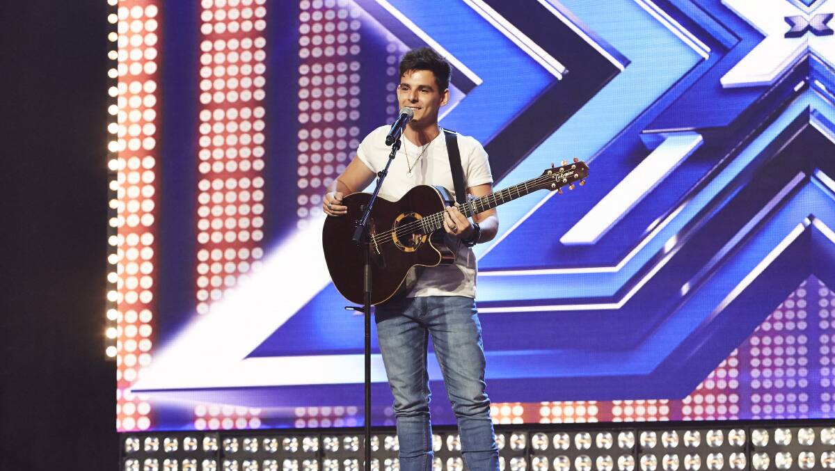 Former Wingham lad James Johnston made it through the first stage of boot camp on television talent show X Factor.