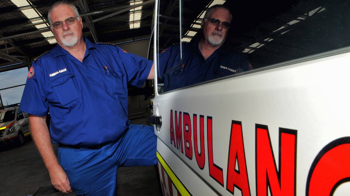 Duty operations manager for NSW Ambulance in Port Macquarie Steve Towle.