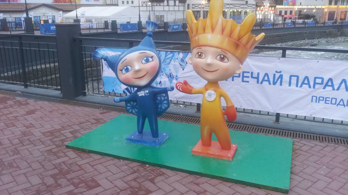 The Sochi mascots