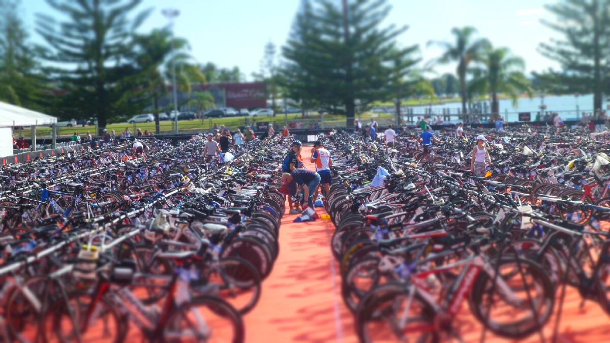 From the Ironman Australia 2013 files ...