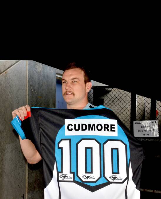 Milestone: Ben Cudmore will play his 100th game for the Sharks this weekend when they take on Old Bar Beach Pirates in their run to the Group 3 grand final.
