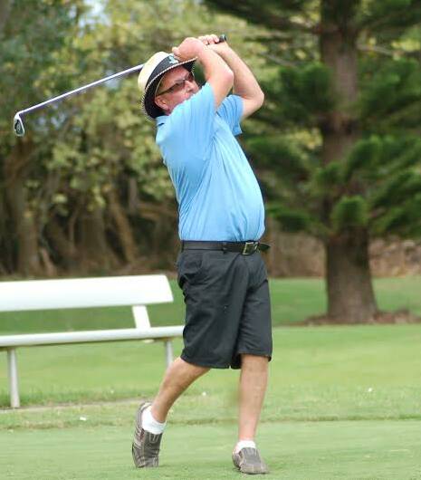 Change of form: Mark Bensley improved his game to take out the single stroke event on the weekend.