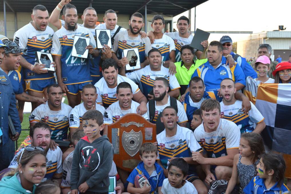 Fighting it: The 2014 Group 3 premiership winners, the Macleay Valley Mustangs, will take their fight to Country Rugby League next week in a bid to be reinstated to the competition.