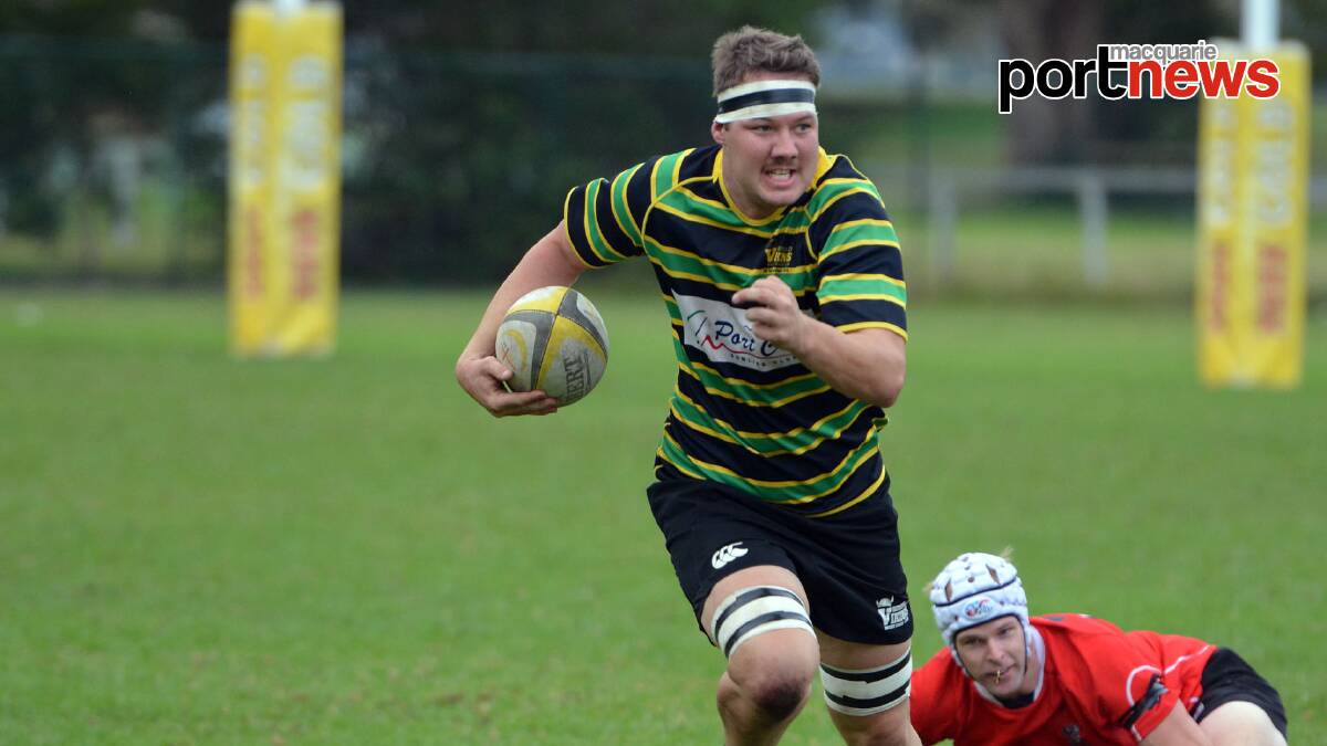 THE Hastings Valley Vikings have thumped the Port Pirates in the much hyped local derby this afternoon.