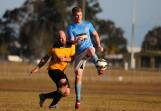 Football matches in Port Macquarie on Saturday. Pics: MATT ATTARD and MATT McLENNAN