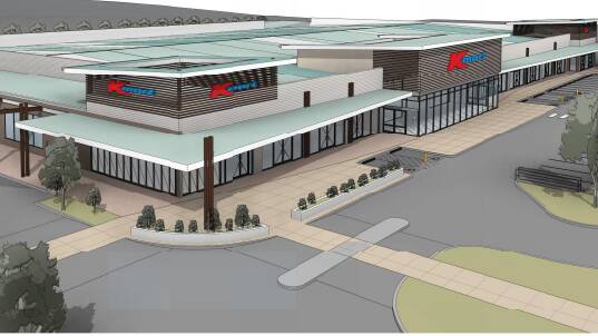 Artist impressions of the new look Kmart for Port Macquarie