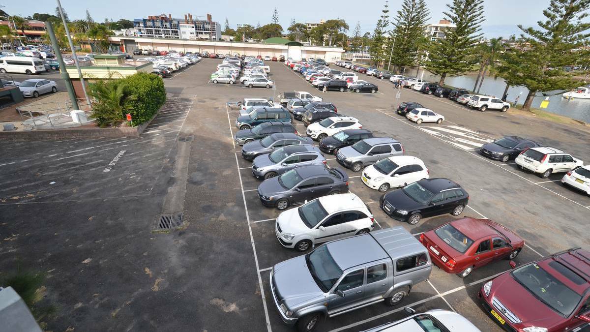 Plaza car park, Port Macquarie.