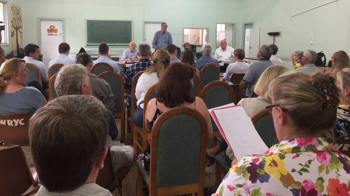 PLENTY OF HEART: Wauchope's Rotary Youth Centre hosted the meeting of the Northern Joint Regional Planning Panel which determined the quarry at Herons Creek will go ahead.