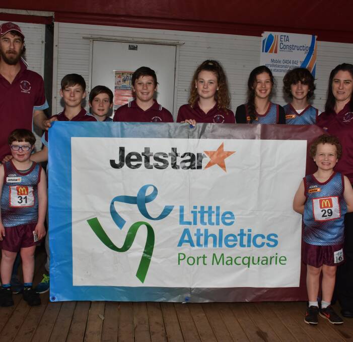Little stars: The crew of Little Athletics Port Macquarie would love you to be involved. Registrations open soon ahead of the six month season.