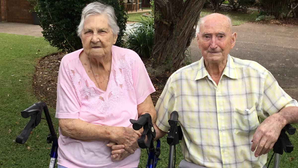 70 years strong: Gwen and Bill have celebrated their 70th wedding anniversary. Photo: Supplied