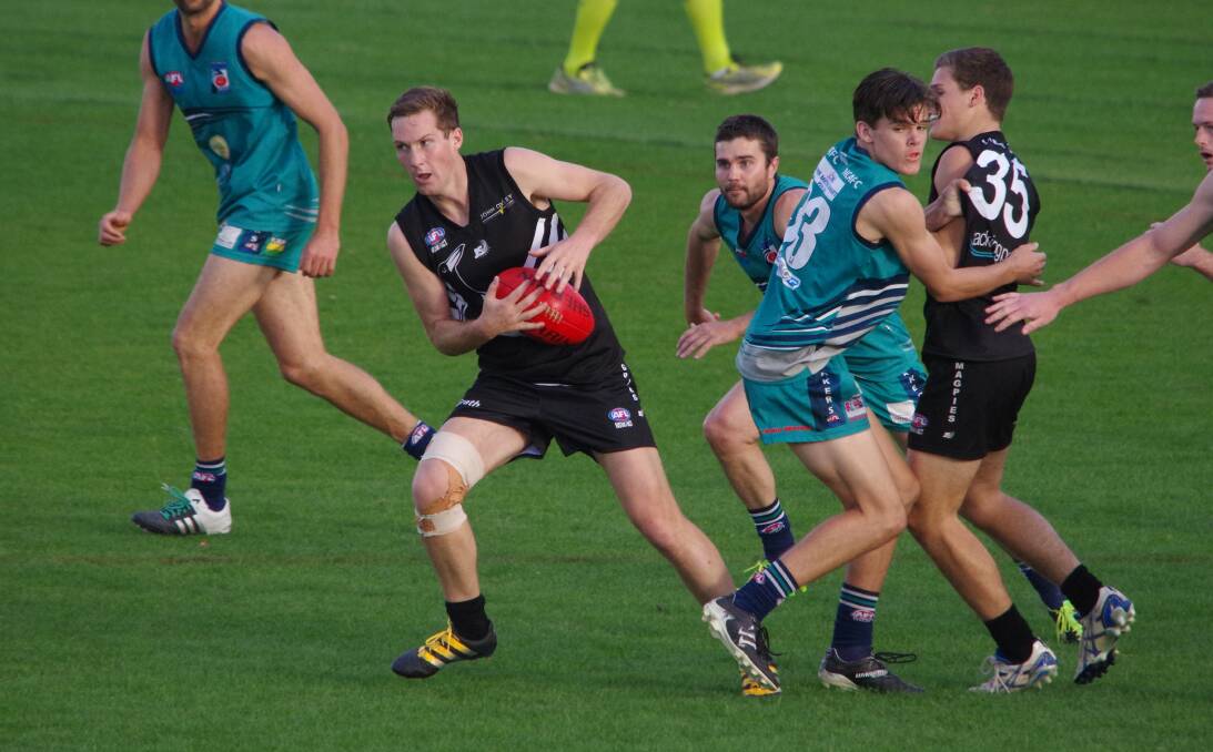 Better for the run: Jesse Schmidt in action during last weekends loss to Coffs Harbour.