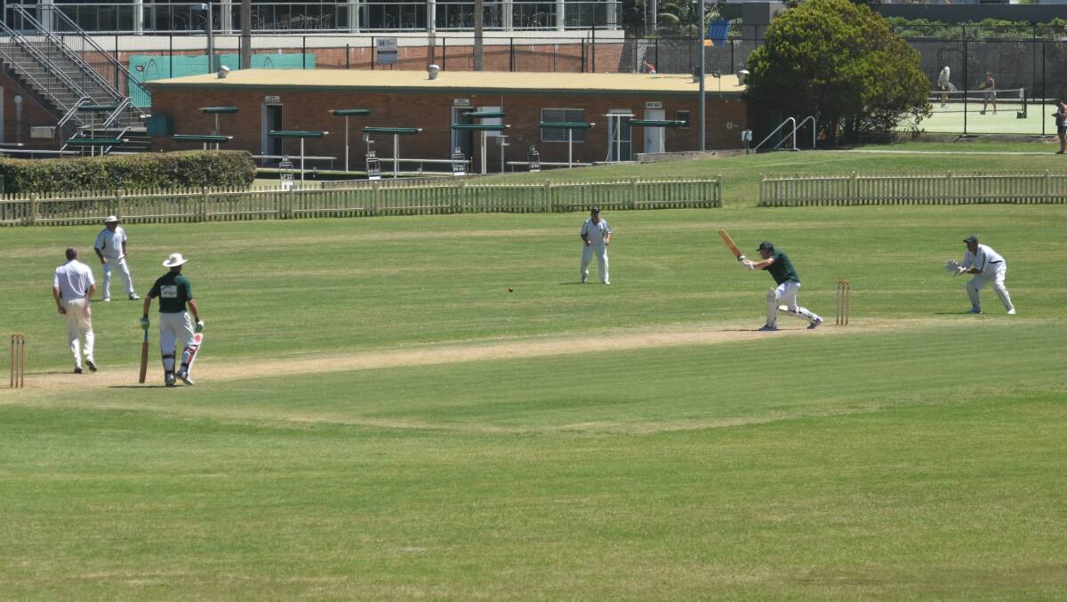 Great conditions: New England faced Tamworth at Oxley Oval on Thursday for the first of  the Over 50s matches.