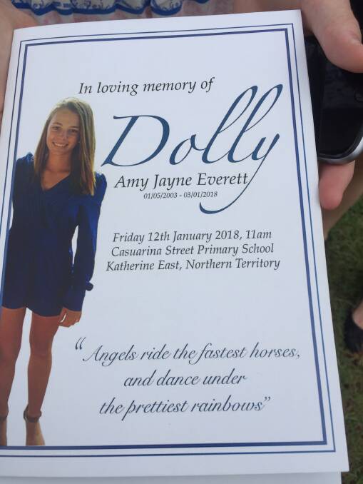 Tears for Dolly as family and friends gather in Katherine