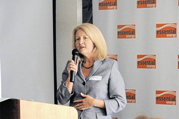 End of an era: Terri Benson will step down from her role as Essential Energy managing director at the end of the month.