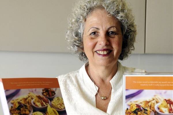 Hot off the stove: Cecile Yazbek at Port Macquarie Library promoting her new cookbook Mezze to Milk Tart.