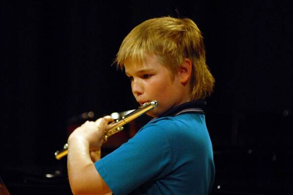 Jack Binstadt performs in the Australian composer 12 years and under section.