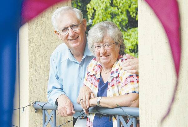 Lifestyle choice: Malcolm and Helen Rasmussen moved to Port Macquarie after living in Canberra for 42 years.