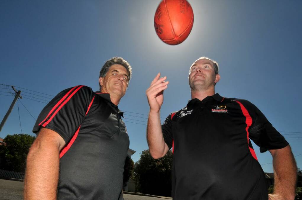 Changing of the guard: Peter Gallagher will take the role of senior coach of the Bombers as previous senior coach Chris Wright takes a step back from committments.