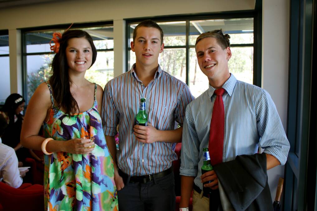 Young life snatched away: Medicine student James Kelly, pictured at right with Alexandra Preddy and brother David Kelly. 
 
Source: UNSW Rural Clinical School