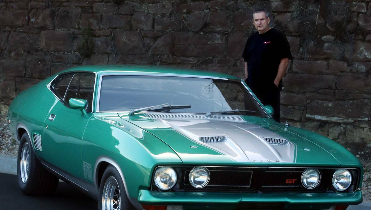 The latest project – a 1976 Ford XB GT Coupe valued at $200,000.