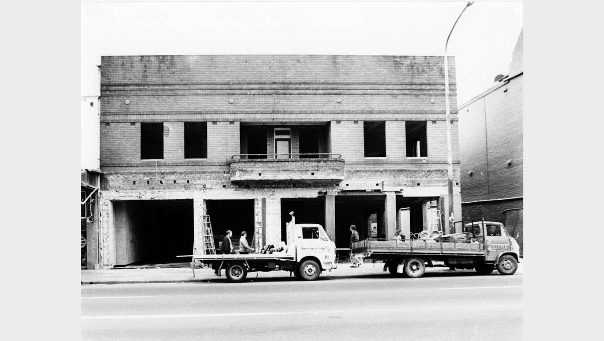 The Star Hotel reconstruction, 1981.