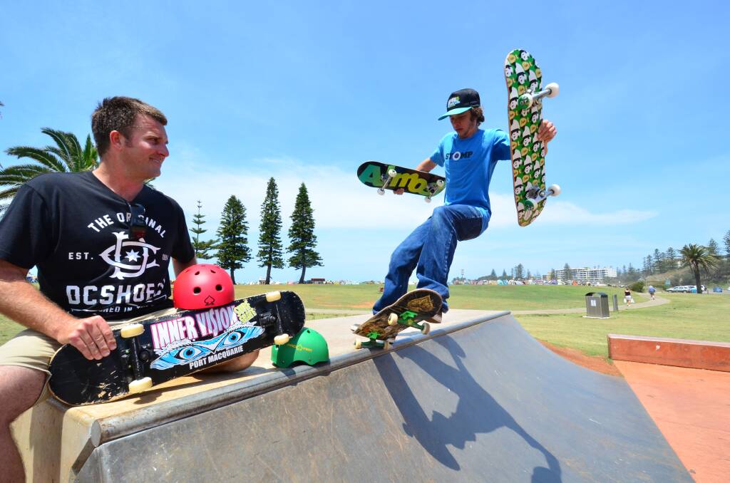 The skaters will go for broke in a competition this Saturday in Port Macquarie