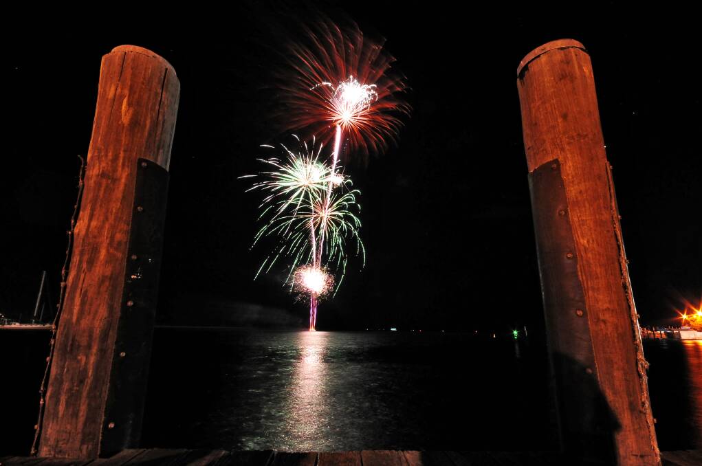 Fireworks at Westport Park will be a crowd-pleaser for all ages this New Year’s Eve.  Pic: MATTHEW ATTARD