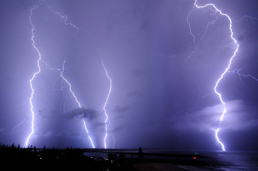 Thunderstorms and flooding are forecast for Port Macquarie this weekend
