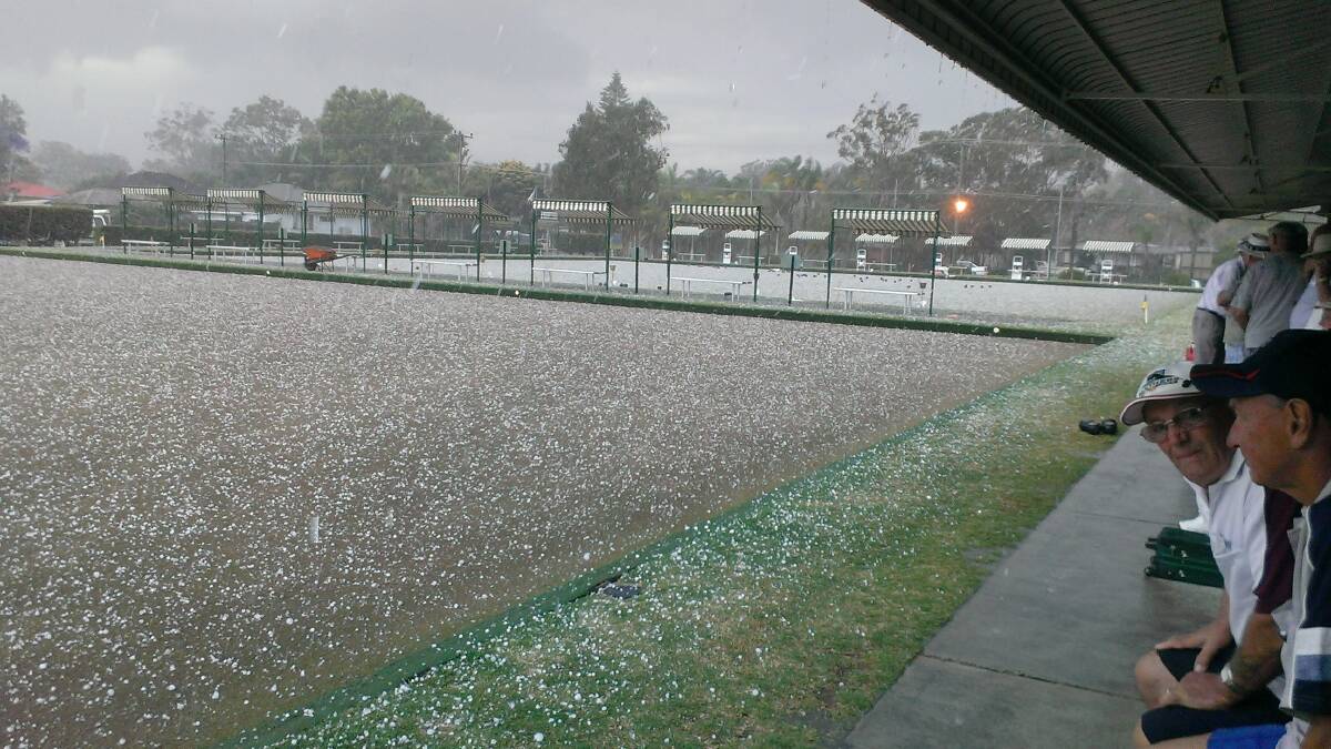 The bowling greens at Panthers Sports Club on Tuesday afternoon.