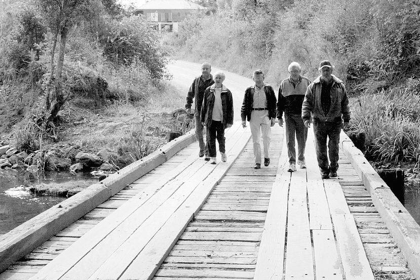 The newsmakers of 2003 ... bridge inspection.