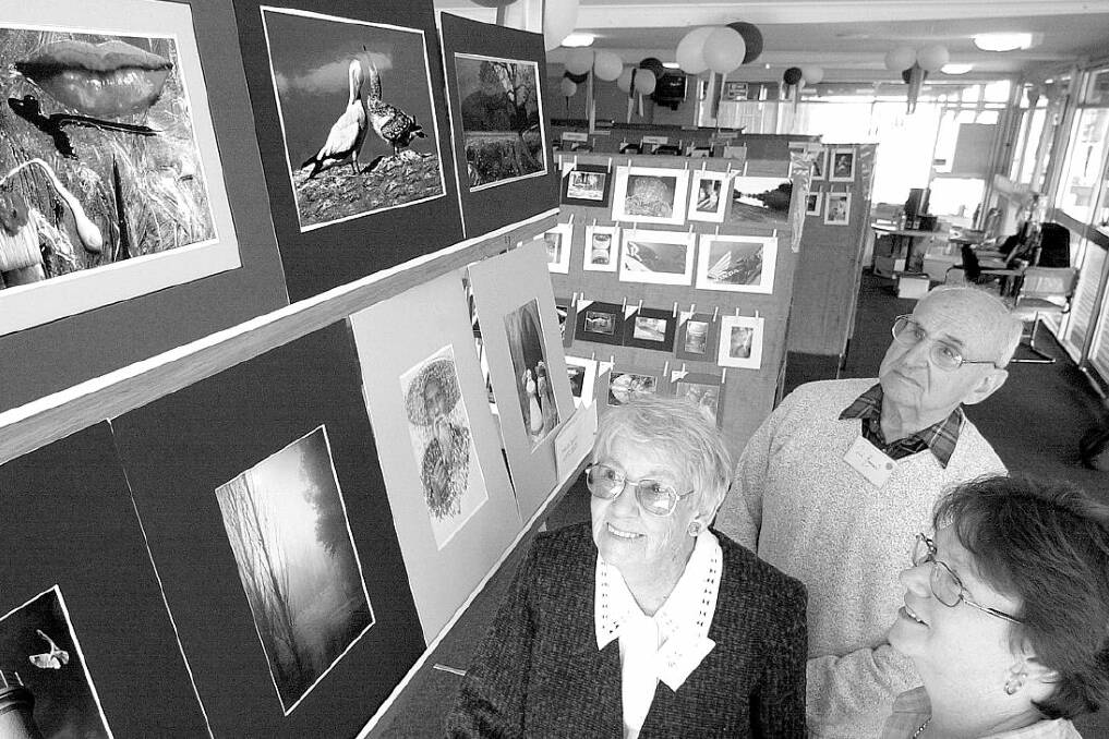 The newsmakers of 2003 ... art show.