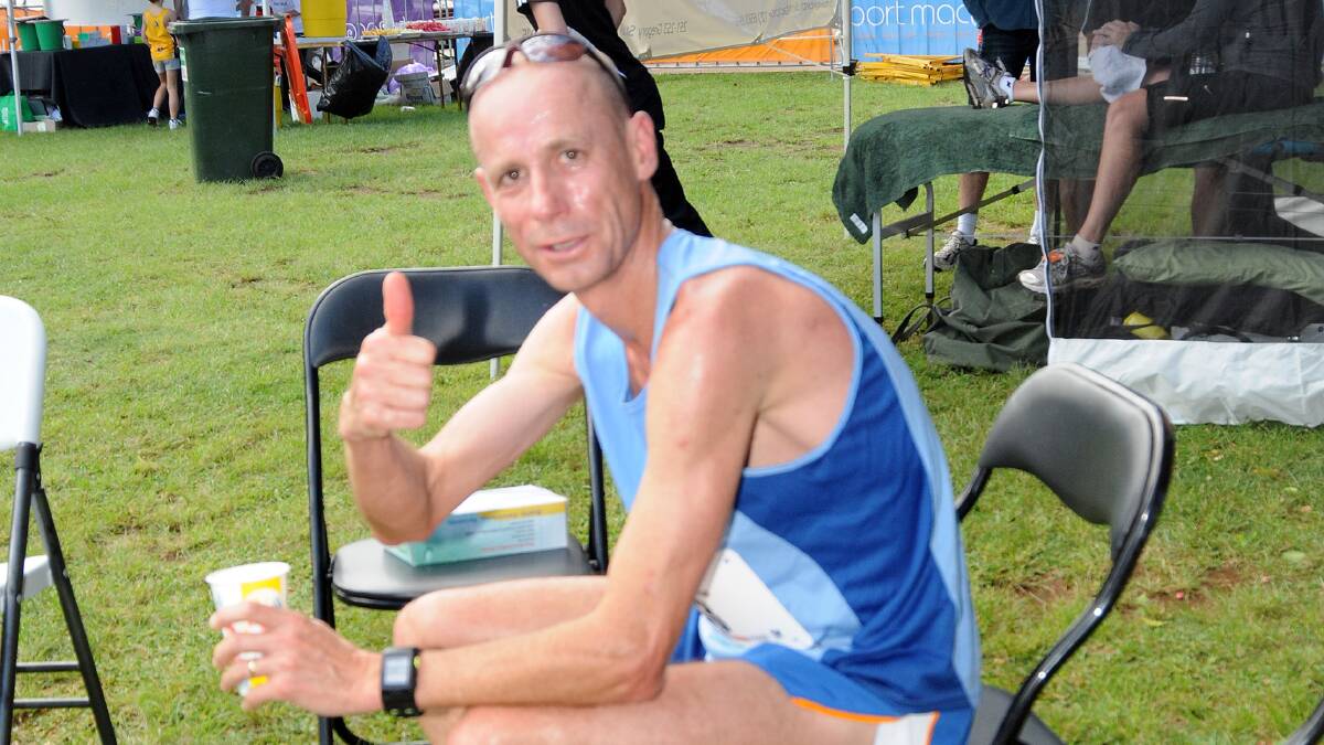 Thumbs up: Steve Moneghetti won't feature in this year's Port Macquarie Running Festival, but he loved last year's run. 