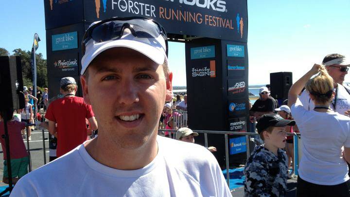 Ready to run: Mitch Graham is a half-marathon veteran.