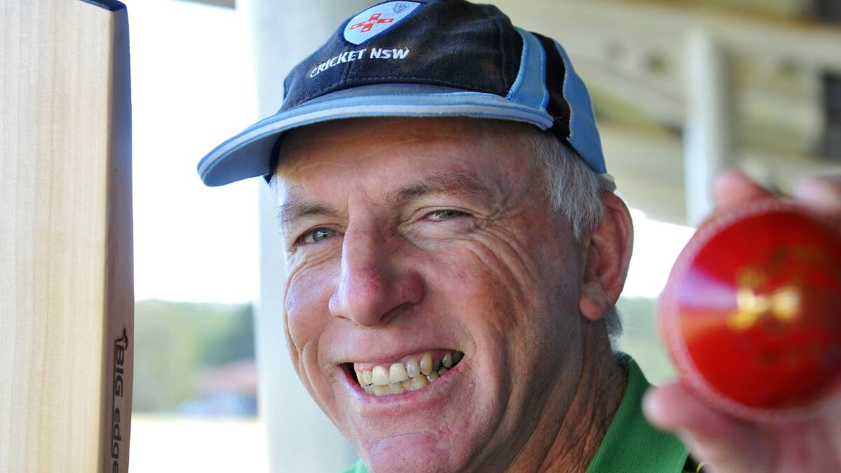 Labour of love: Merv Bourke has recently been appointed North Coast Zone Academy coach as his passion for cricket continues to thrive. Pic: MATTHEW ATTARD