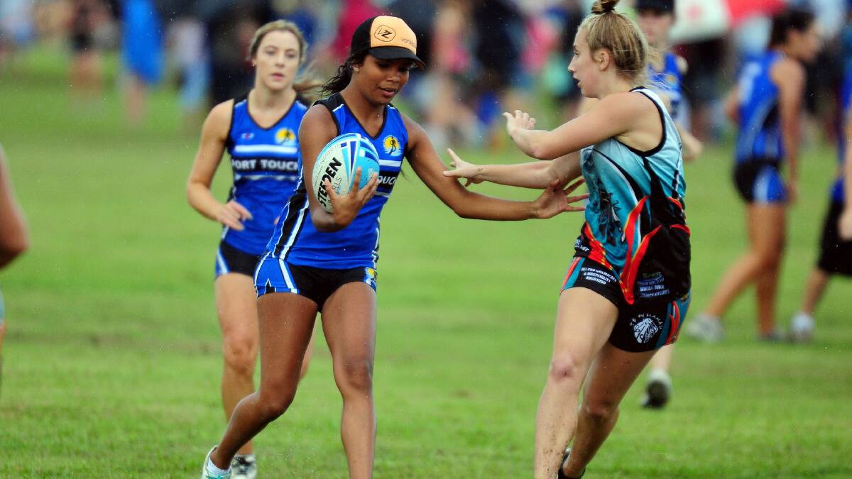 Christa Smith in action for Port Macquarie on Saturday. Pic: MATTHEW ATTARD