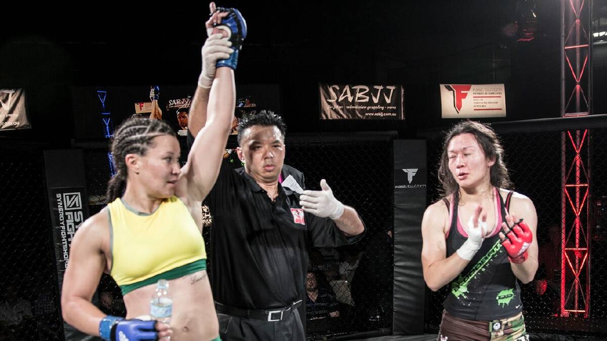 Another big win: Arlene Blencowe racked up another MMA victory over the weekend. Blencowe made it clear she wants to target the United States in the near future.