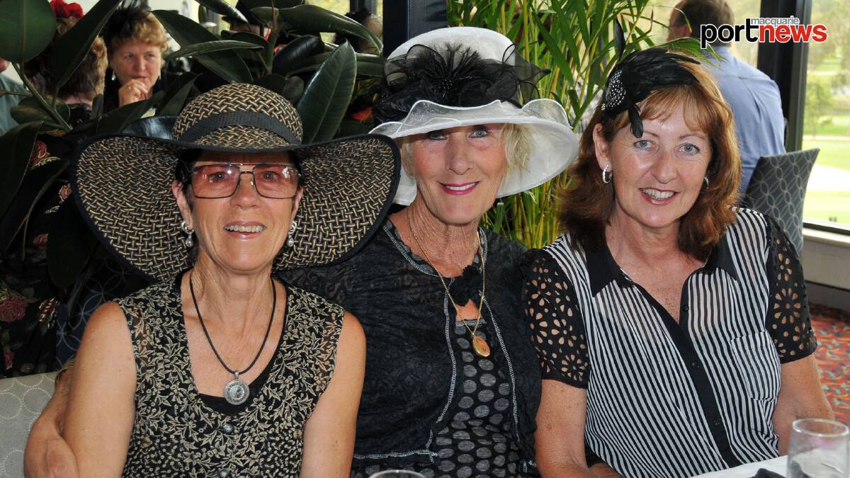 Maureen Hales, Lynette Tuckwell & Kerry Whealey at Port Macquarie Golf Club