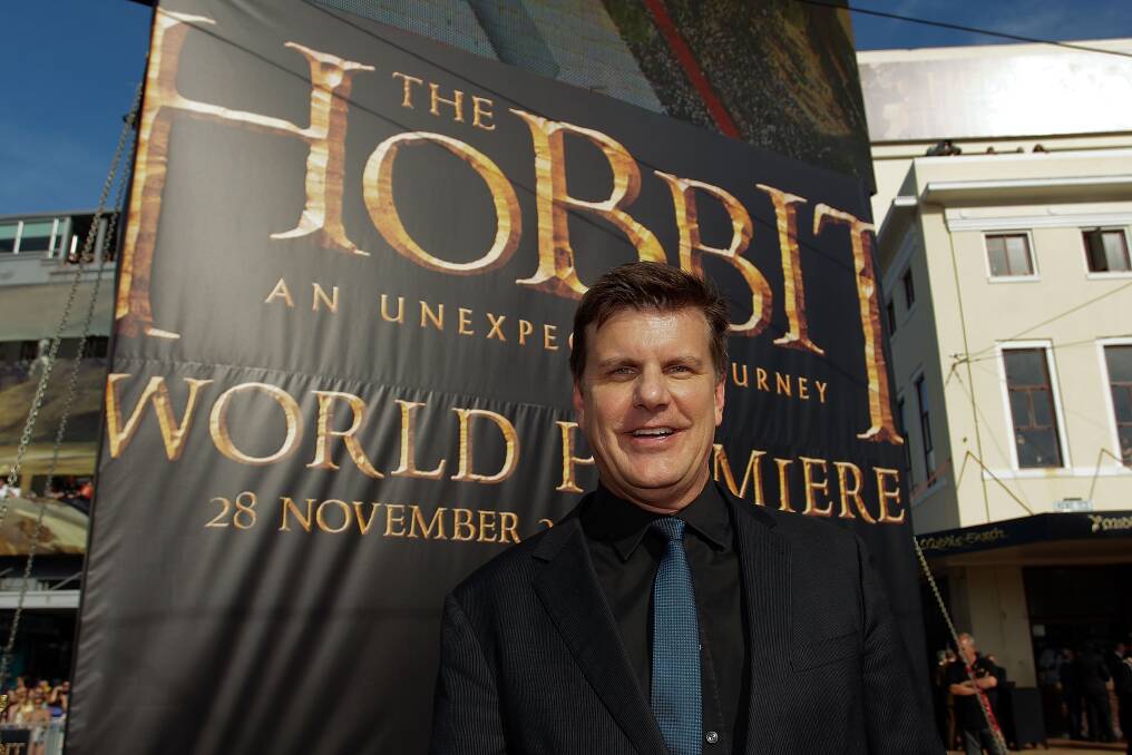 CEO of RealD Michael V. Lewis arrives at the 'The Hobbit: An Unexpected Journey' World Premiere at Embassy Theatre in Wellington, New Zealand. Photo by Hagen Hopkins/Getty Images