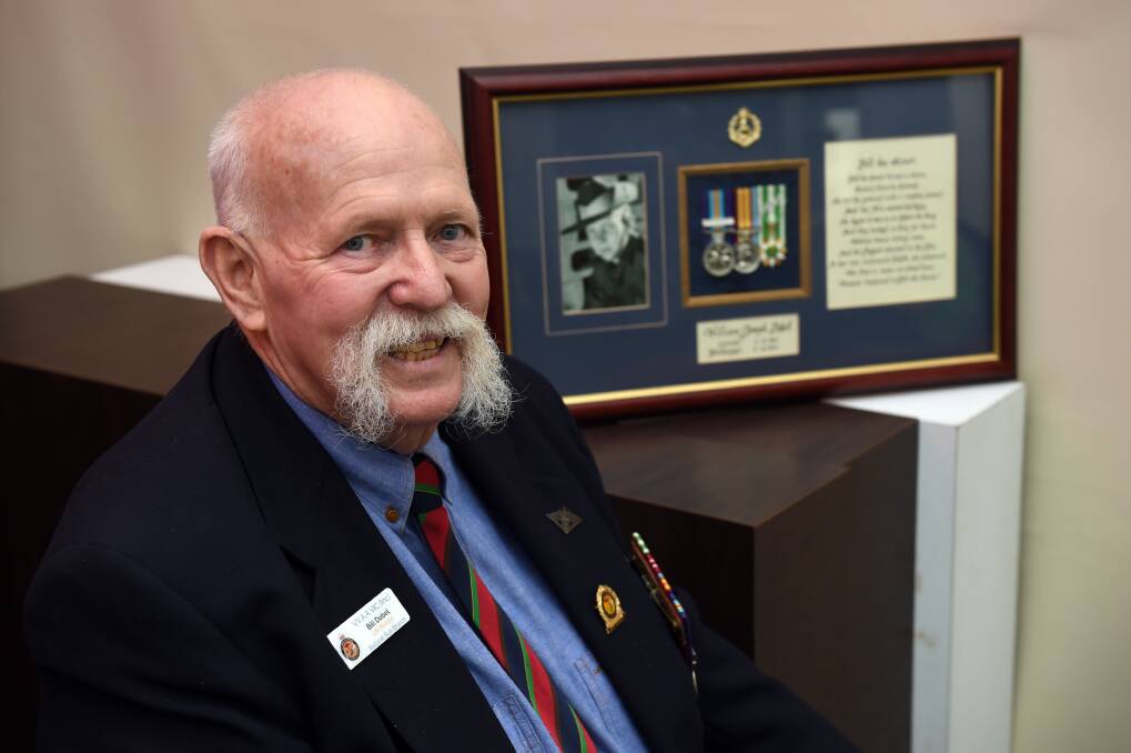 Vietnam veteran Bill Dobell. Picture: Kate Healy