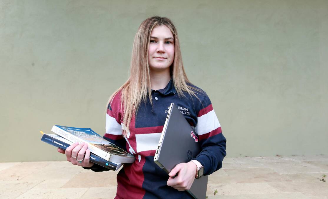 UNCERTAINTY: Year 12 student Brianna Howes says she and other year 12 students are desperate for some clarity on when and how their HSC exams will take place. Picture: Les Smith