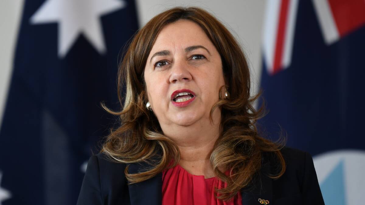 Annastacia Palaszczuk says the PCR requirement will remain until the end of the year at least. Picture: Getty