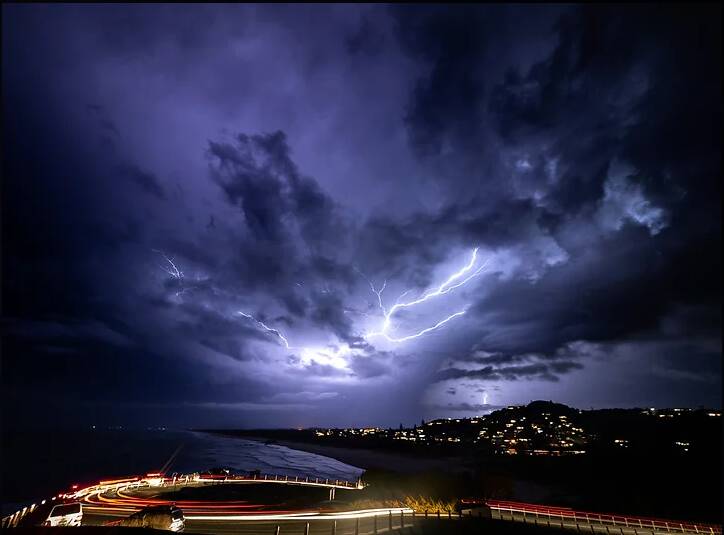 Storm over Lighthouse Beach. Photo: Alex McNaught