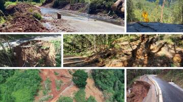 Port Macquarie-Hastings Council estimates it will cost $51.6 million to remediate 86 landslips across the LGA. Photos: Port Macquarie-Hastings Council 