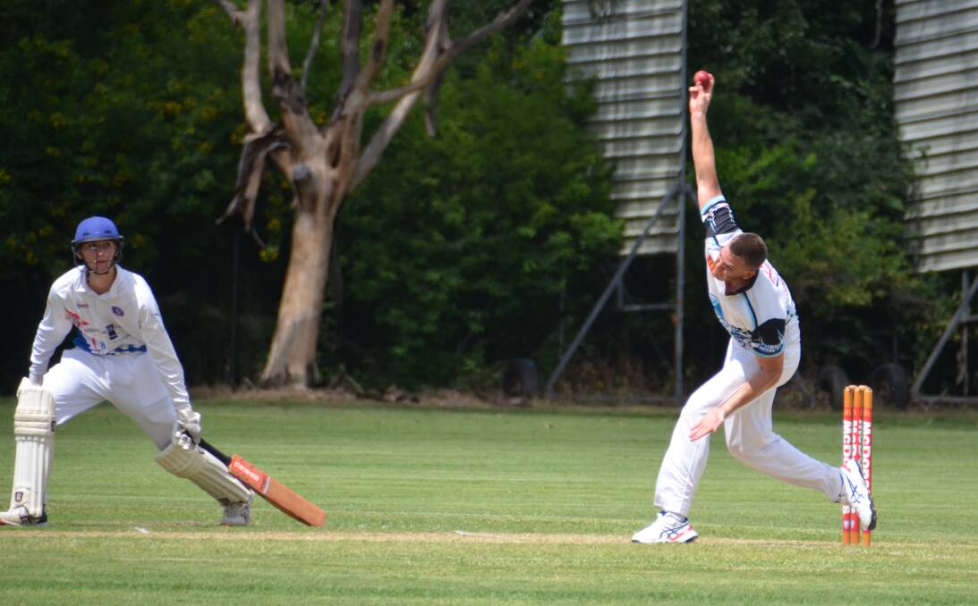 Port City Leagues defeated Wauchope in the Two Rivers First Grade cricket semi-final to book their spot in the grand final. Picture by Mardi Borg