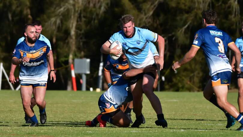 Port Sharks player Koby Smith will play for Group Three in the clash against Group Two at Port Macquarie on Saturday. Picture, file