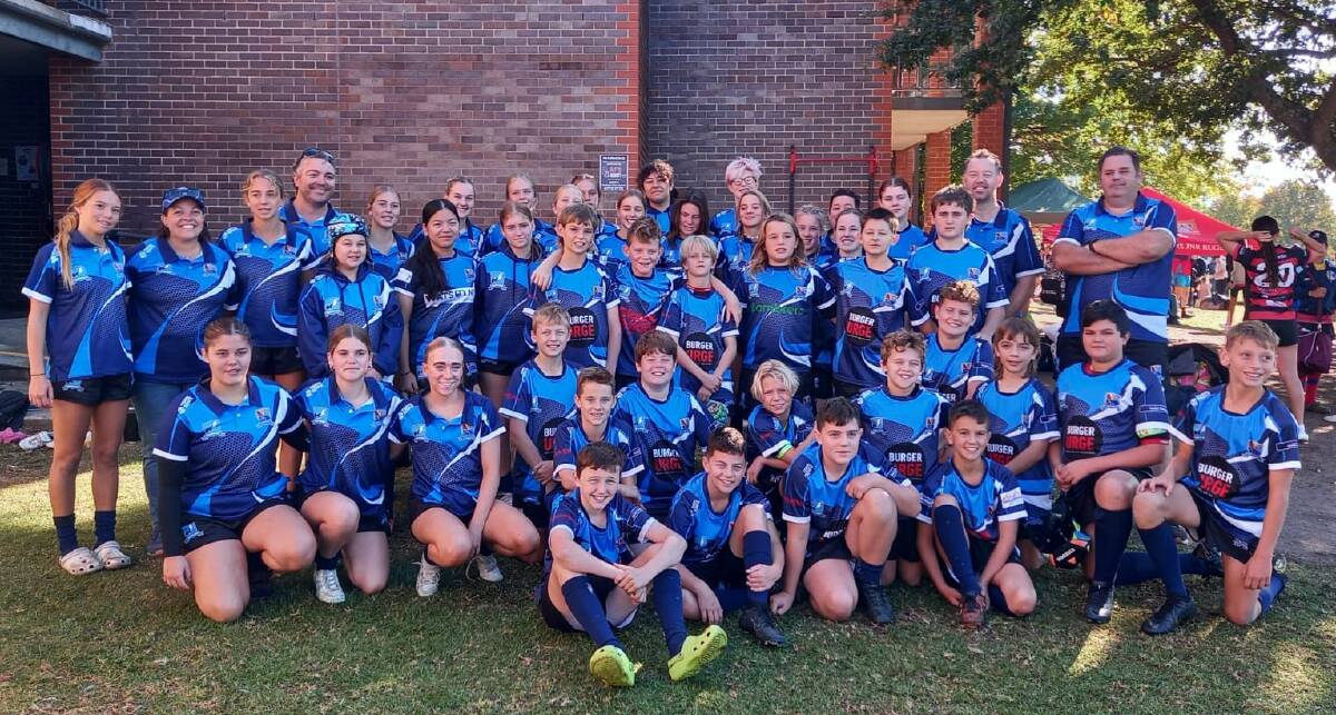 Port Macquarie Manta Rays teams competed at The 2024 Armidale School's (TAS) Rugby Carnival. Picture supplied