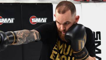Port Macquarie's Matt Bruce is set to fight for an Australian kickboxing title. Picture by Mardi Borg