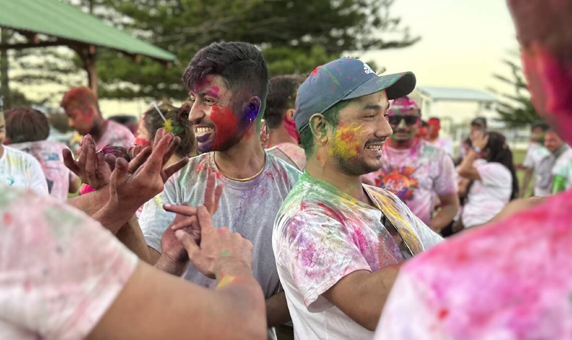 The Festival of Colour, Port Macquarie. Pictures by Sue Stephenson